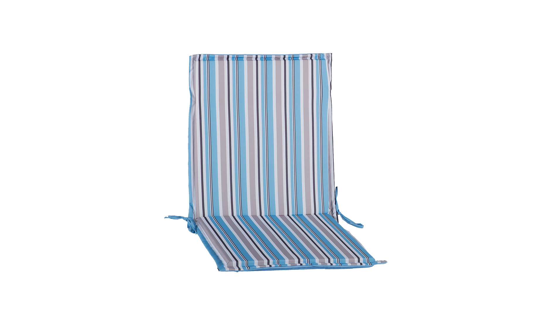 Ocean baštenski jastuk 44x96x3 cm plave pruge/plavi