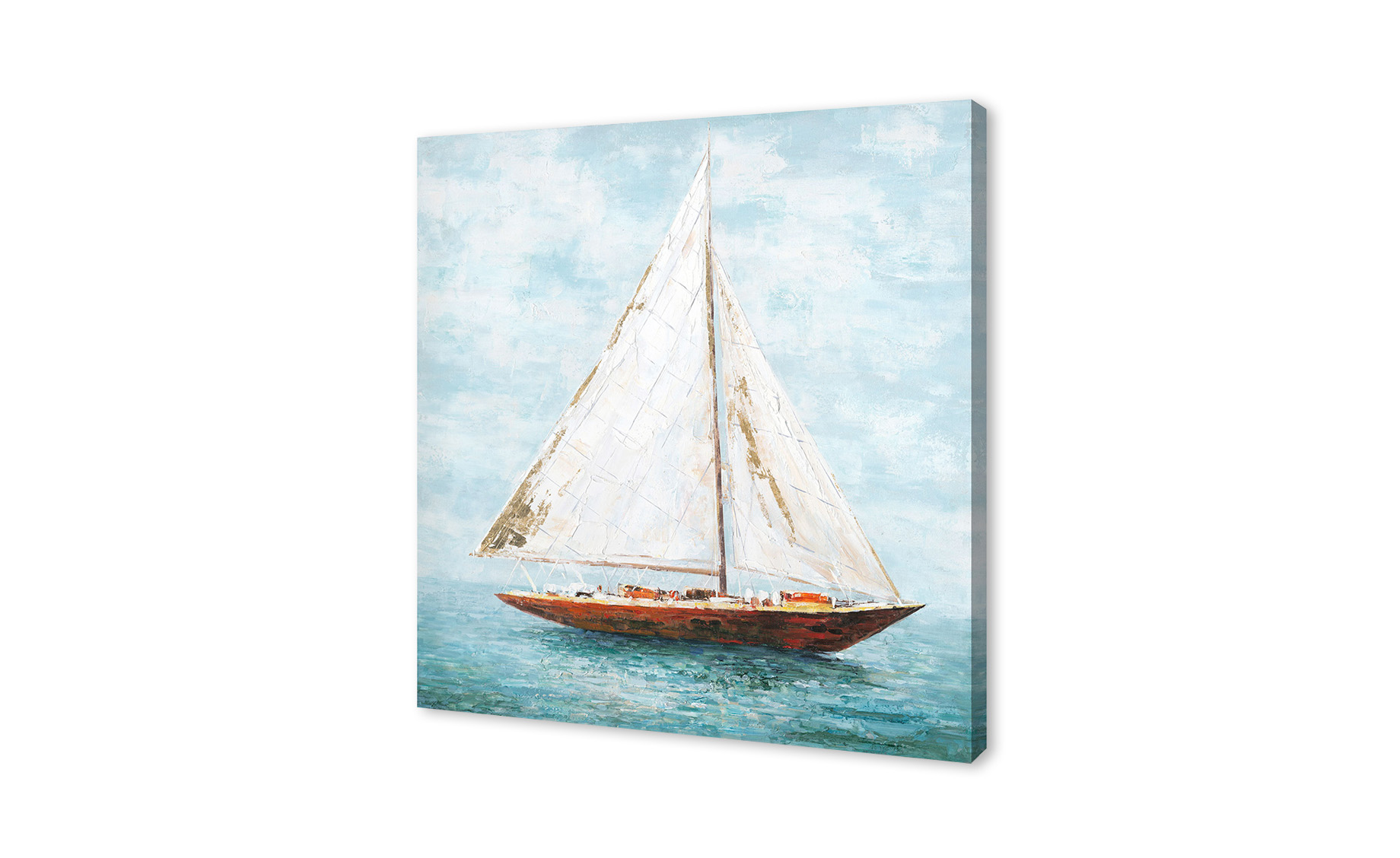 Slika Orca Boat 100x100cm