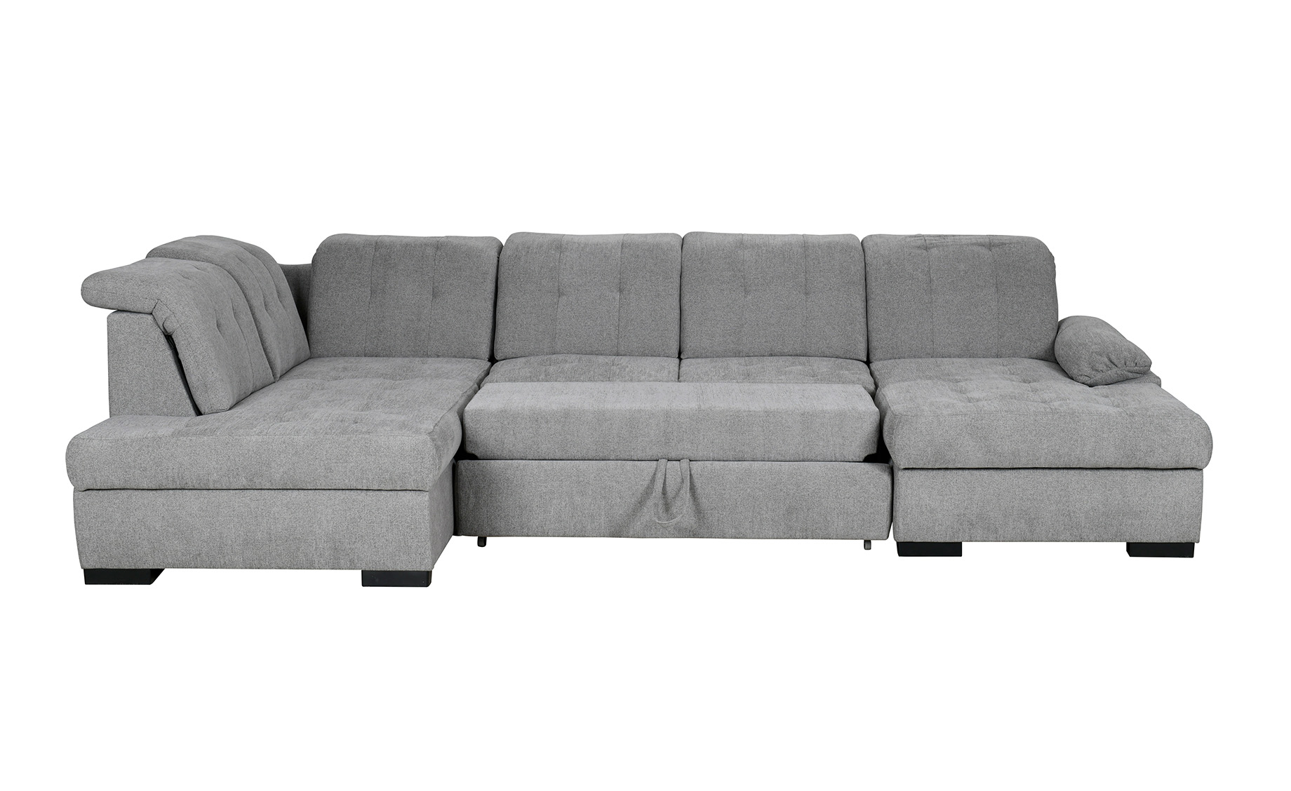 Brooklyn kutna garnitura s ležajem lijeva 340x220x90 cm