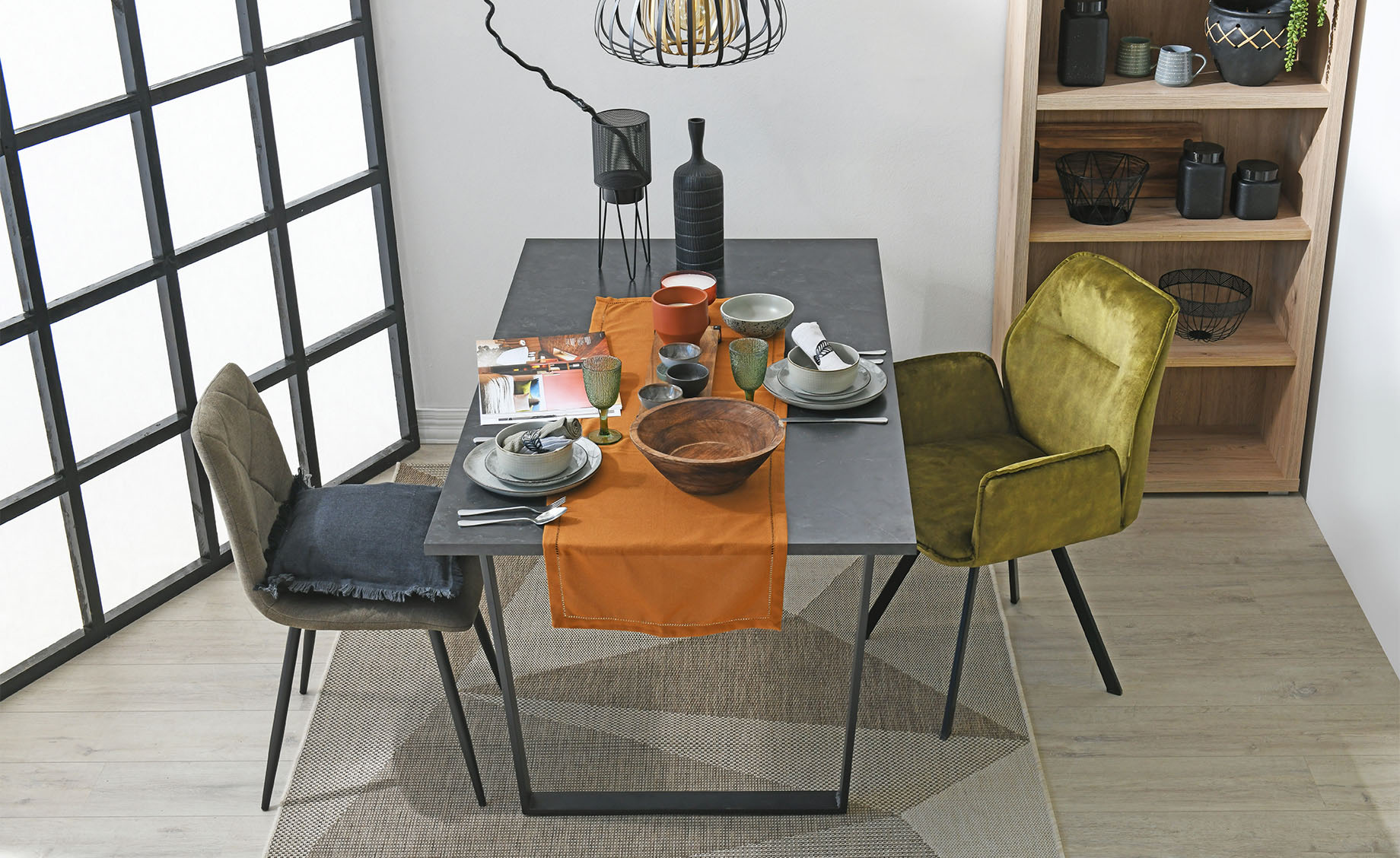 Mondy stolica 45x54,5x84,5 cm smeđa