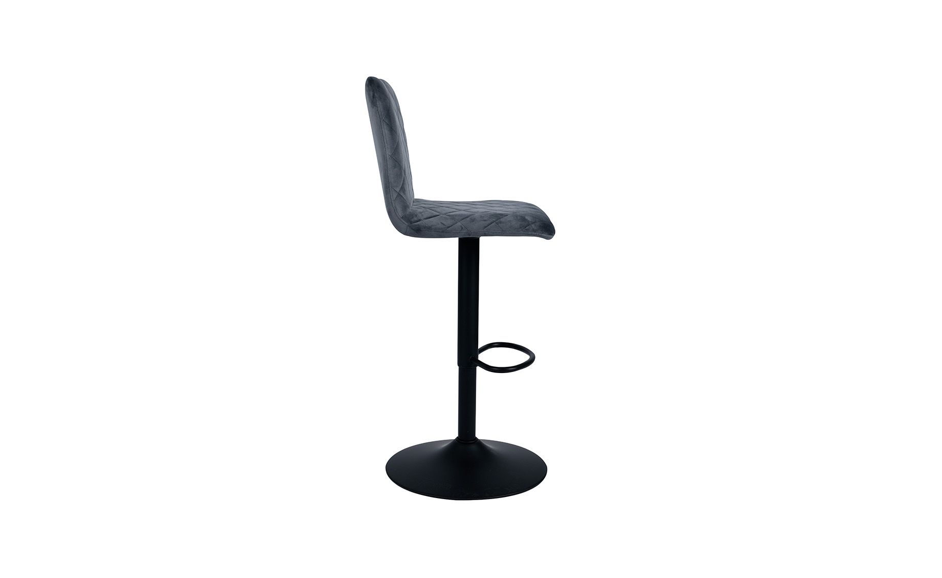 Leony barska stolica 49x46x83-104 cm siva