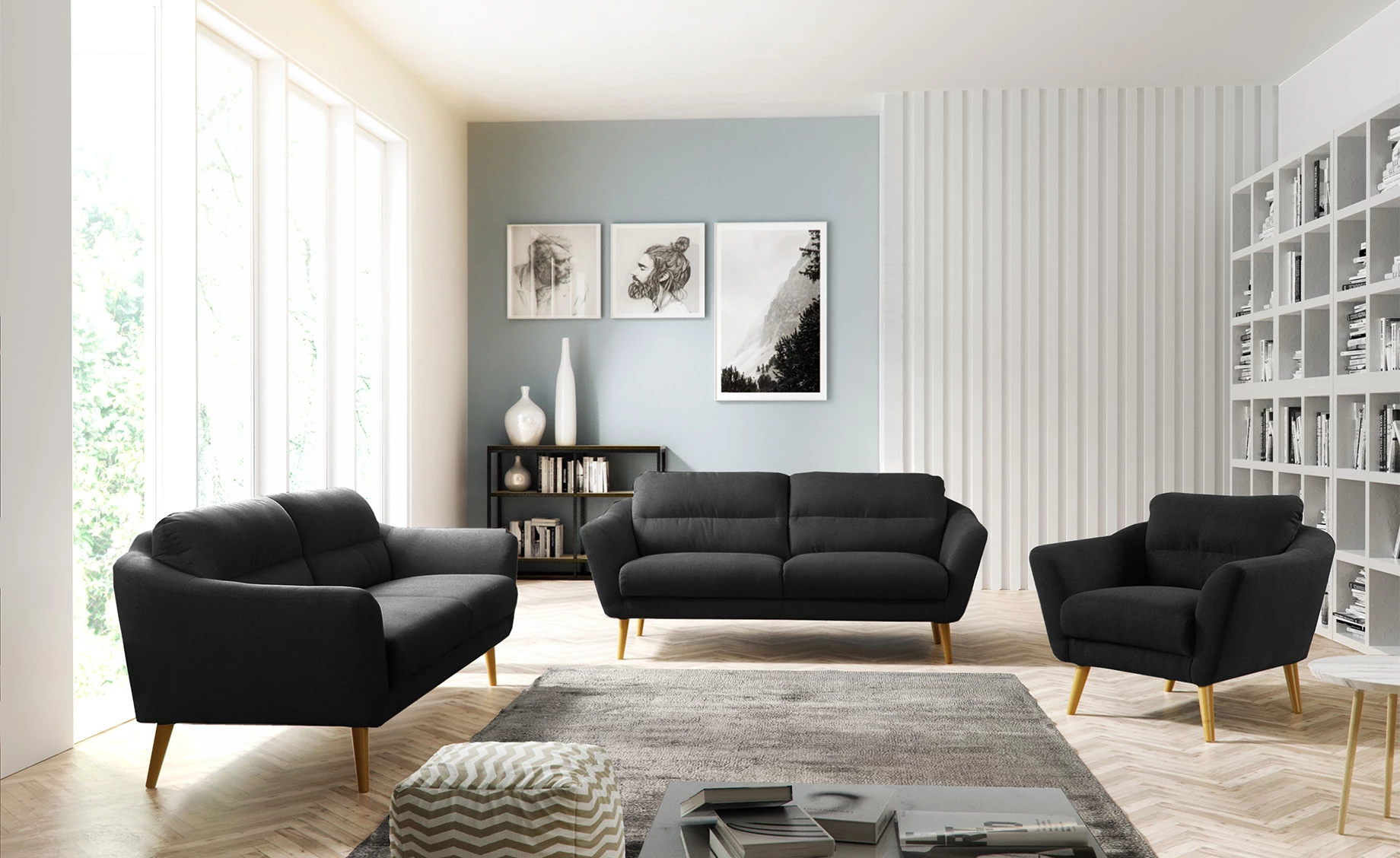 Tromso fotelja Cat.1 92x88x87 cm