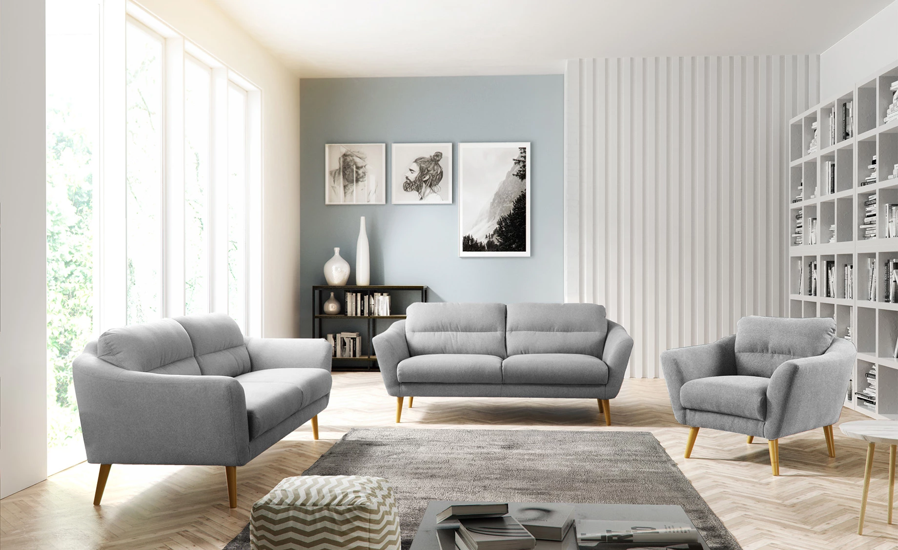 Tromso fotelja Cat.1 92x88x87 cm