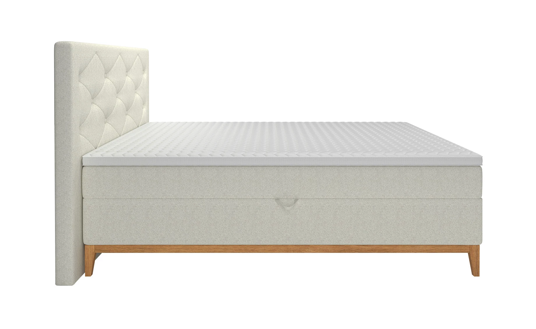 Hout boxspring krevet 184x215x113 cm