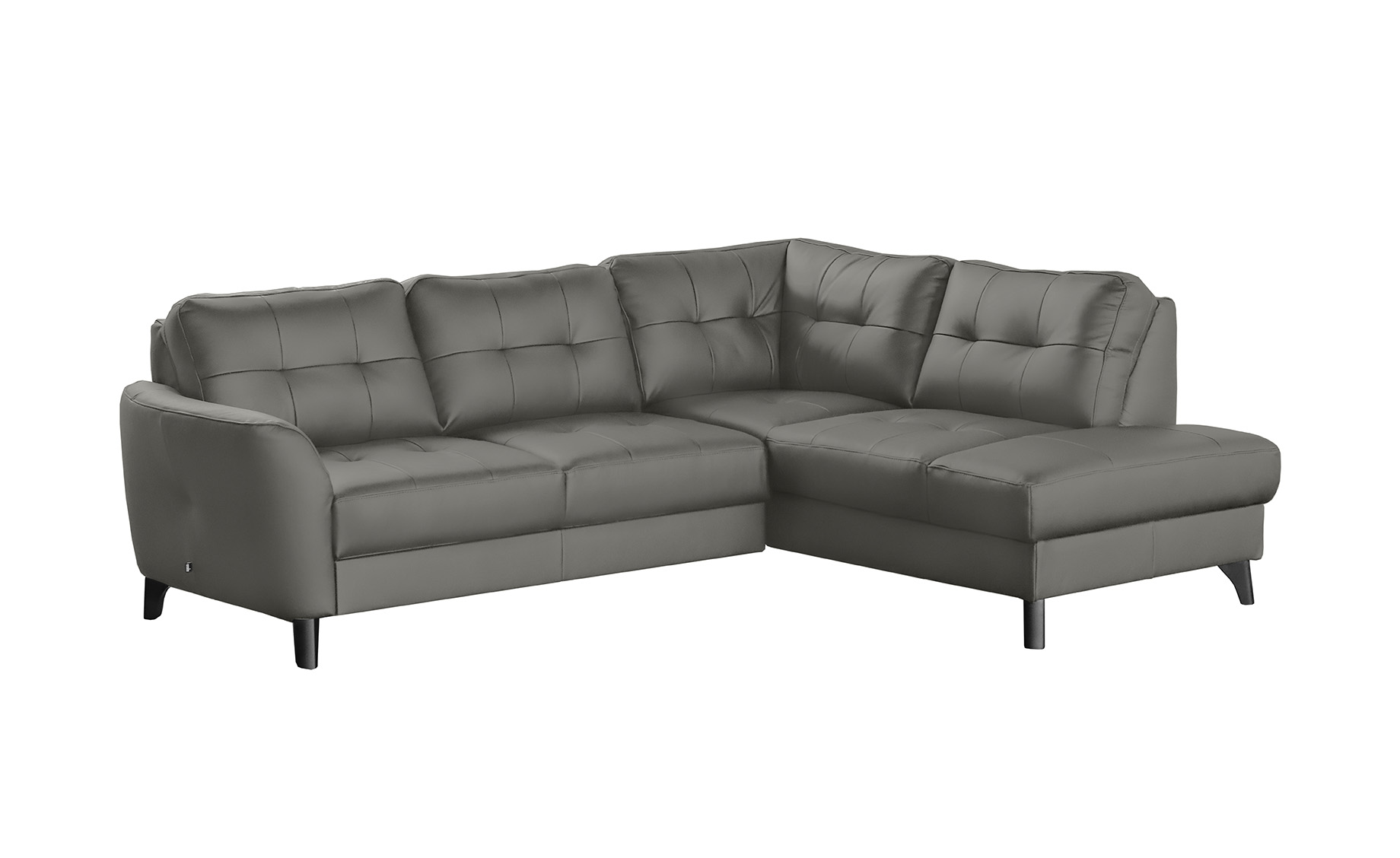 Nordic kotna sedežna garnitura z vzmetnico desna stran 238x190x82cm