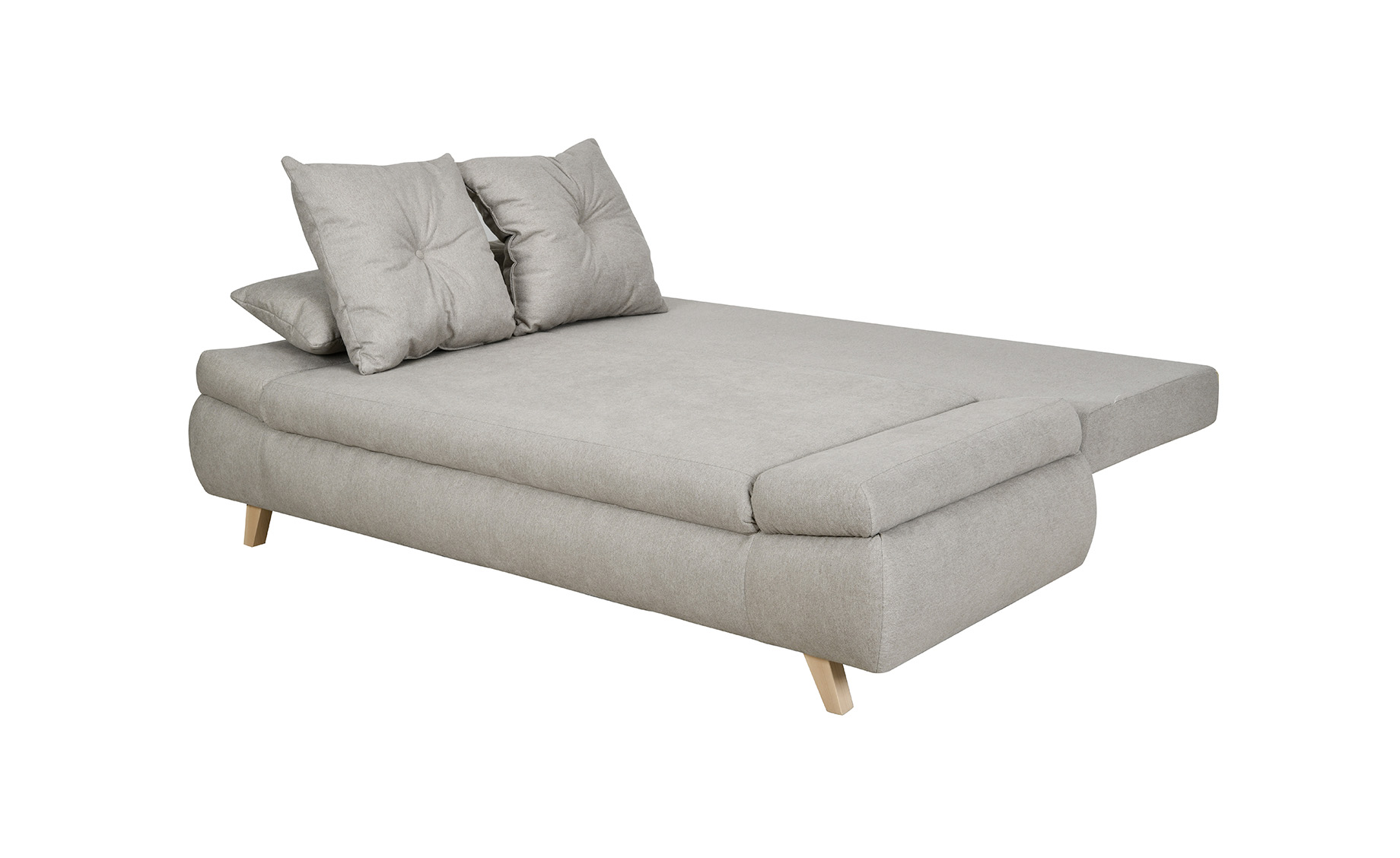 Lars trosed sa ležajem bež 205x97x80/94cm