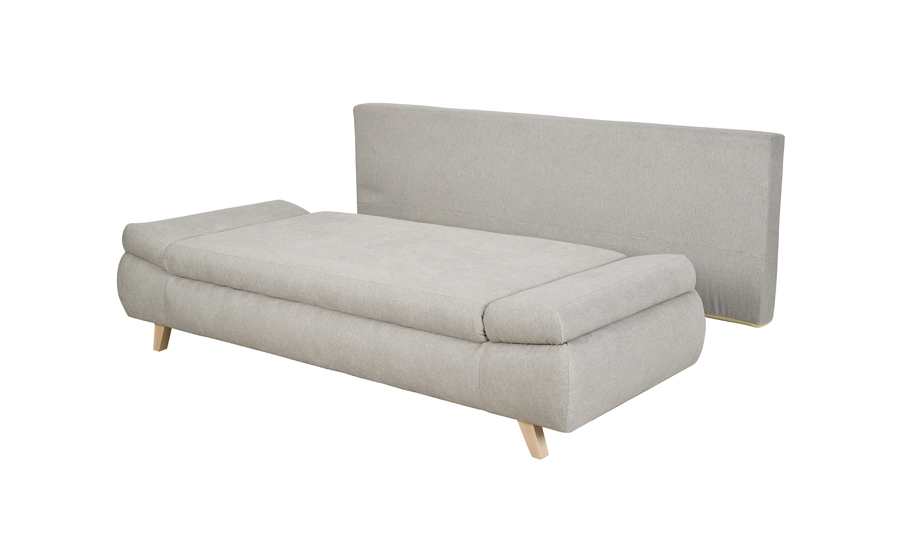 Lars trosed sa ležajem bež 205x97x80/94cm