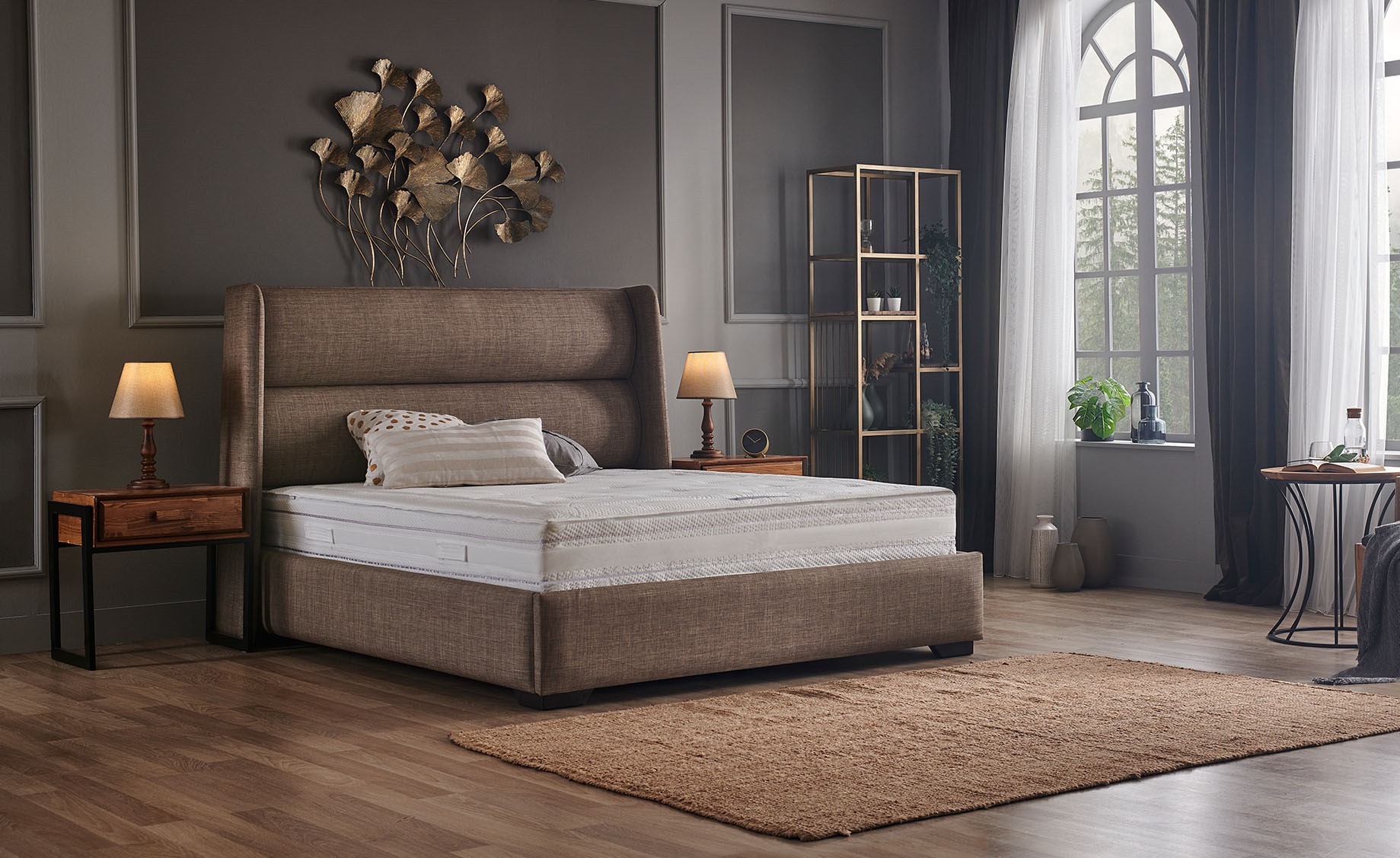 Glory krevet sa prostorom za odlaganje 180x212x128 cm