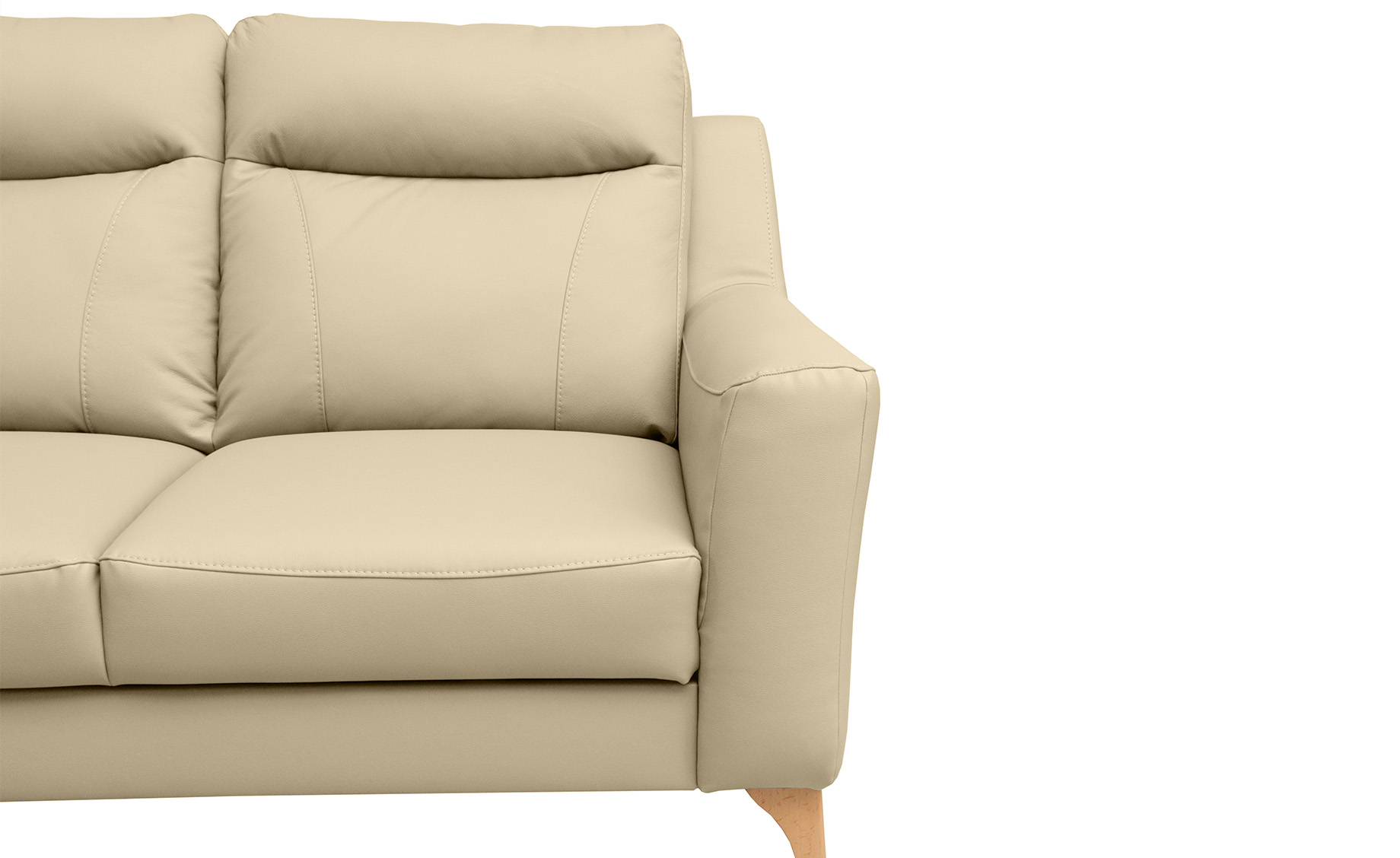 Link ugaona garnitura sa ležajem madras koža leva 235x169x100