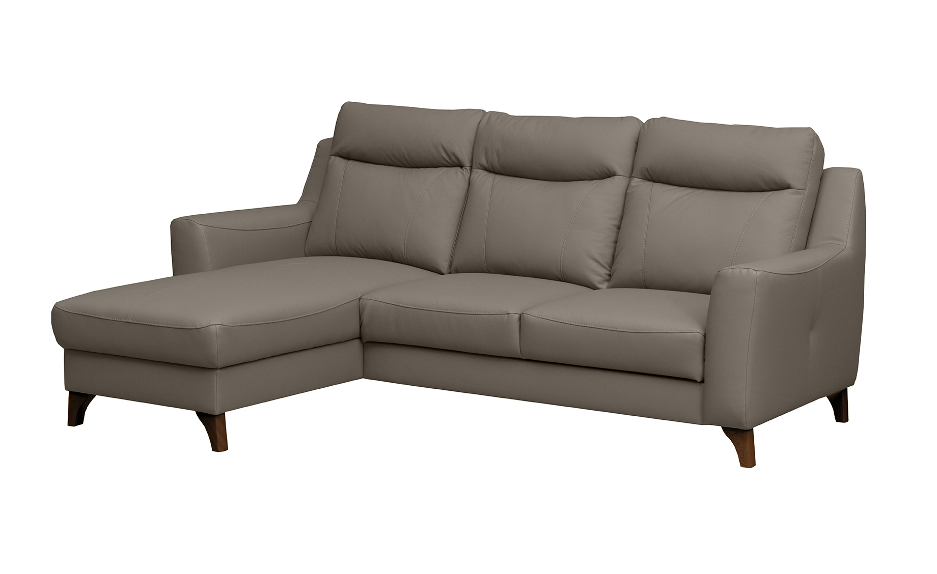 Link ugaona garnitura sa ležajem madras koža leva 235x169x100