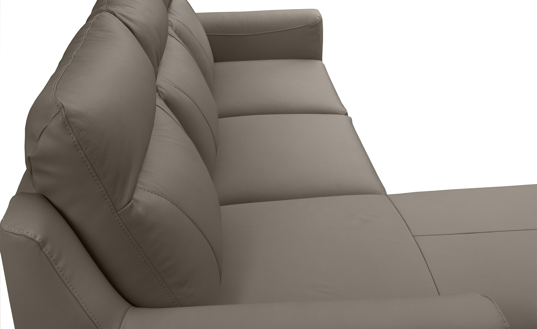 Link ugaona garnitura sa ležajem madras koža leva 235x169x100
