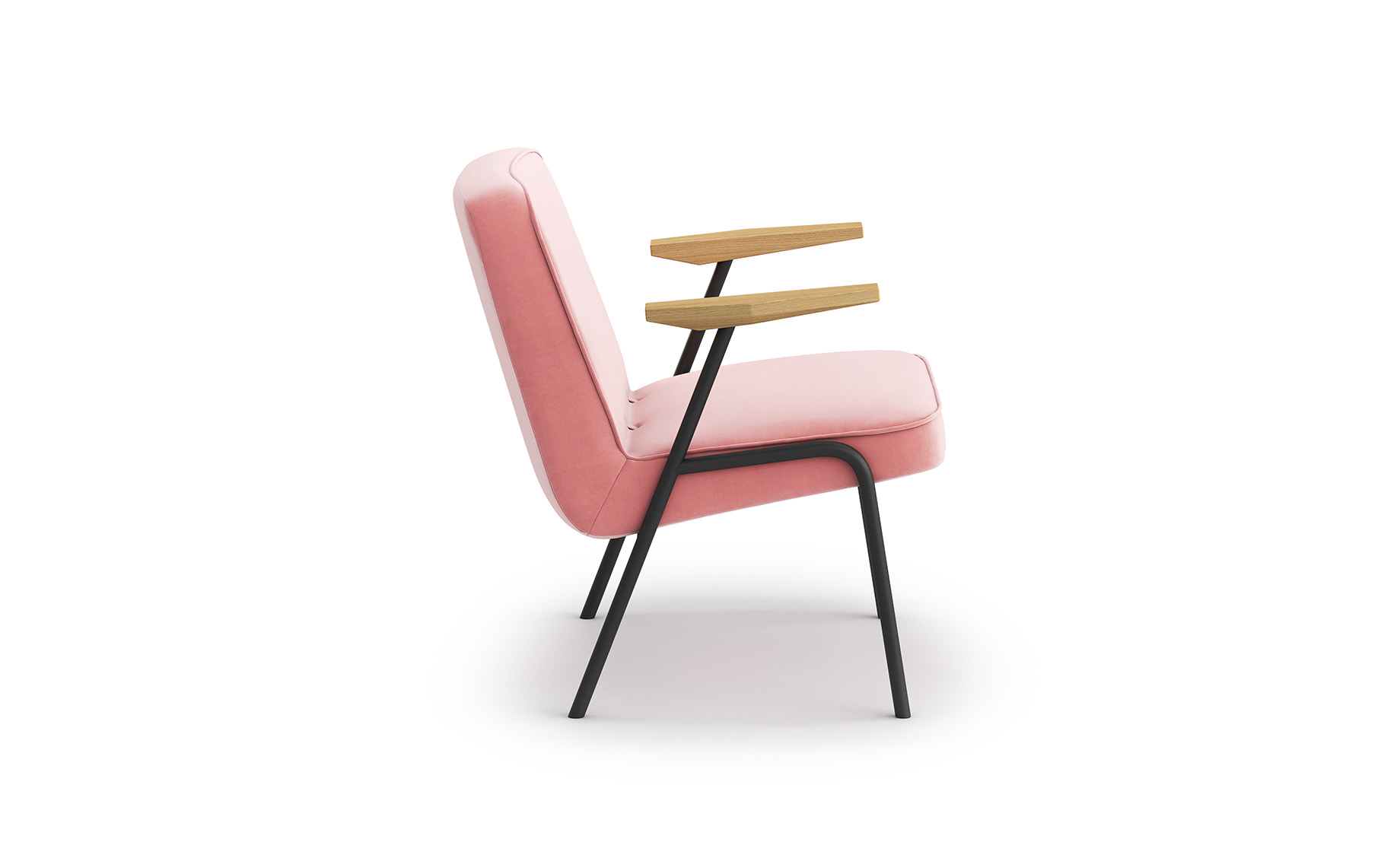 Dan fotelja roze 62x68x62 cm