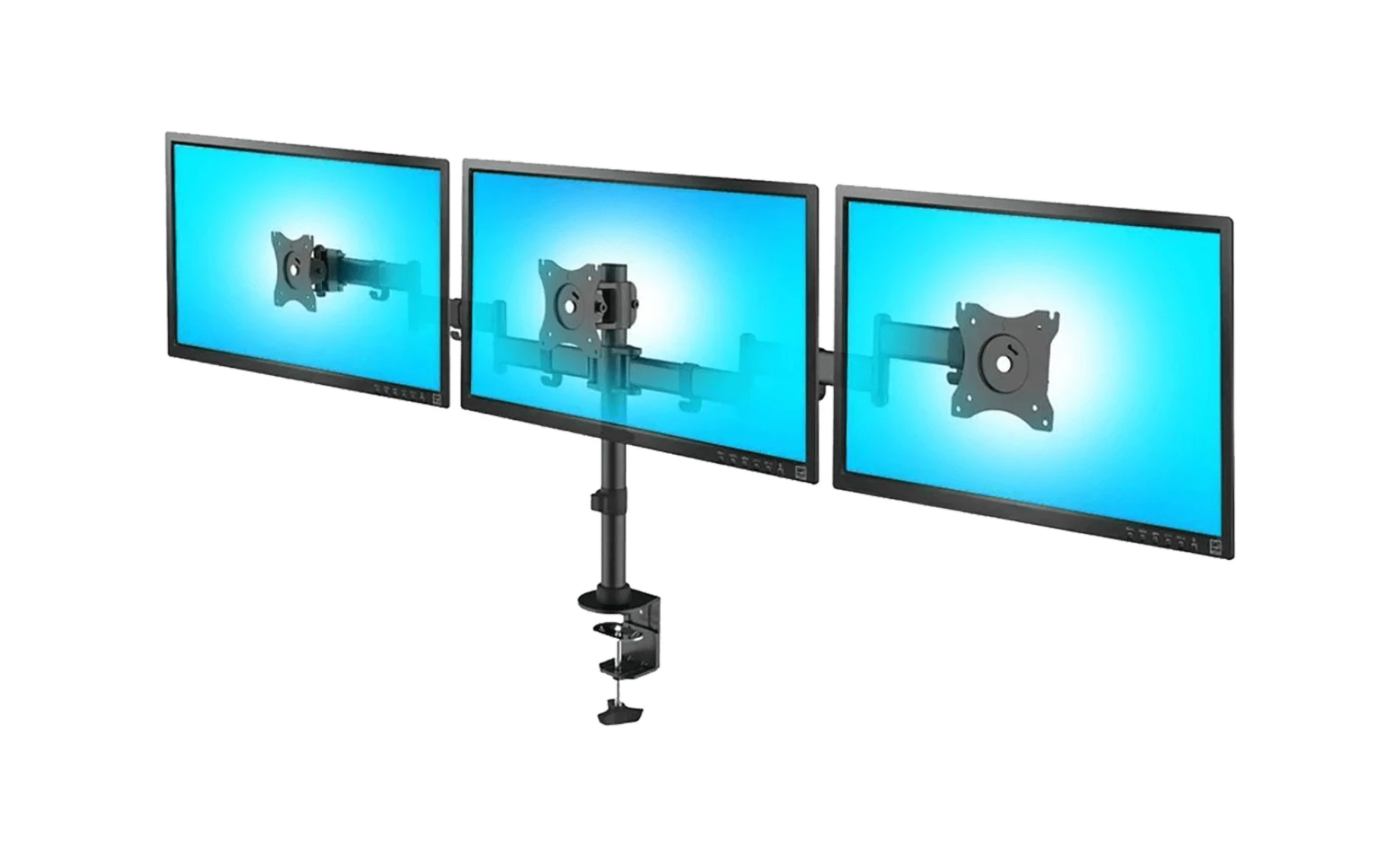 Maclean MC-691 stolni nosač za 3 monitora 13"-27"