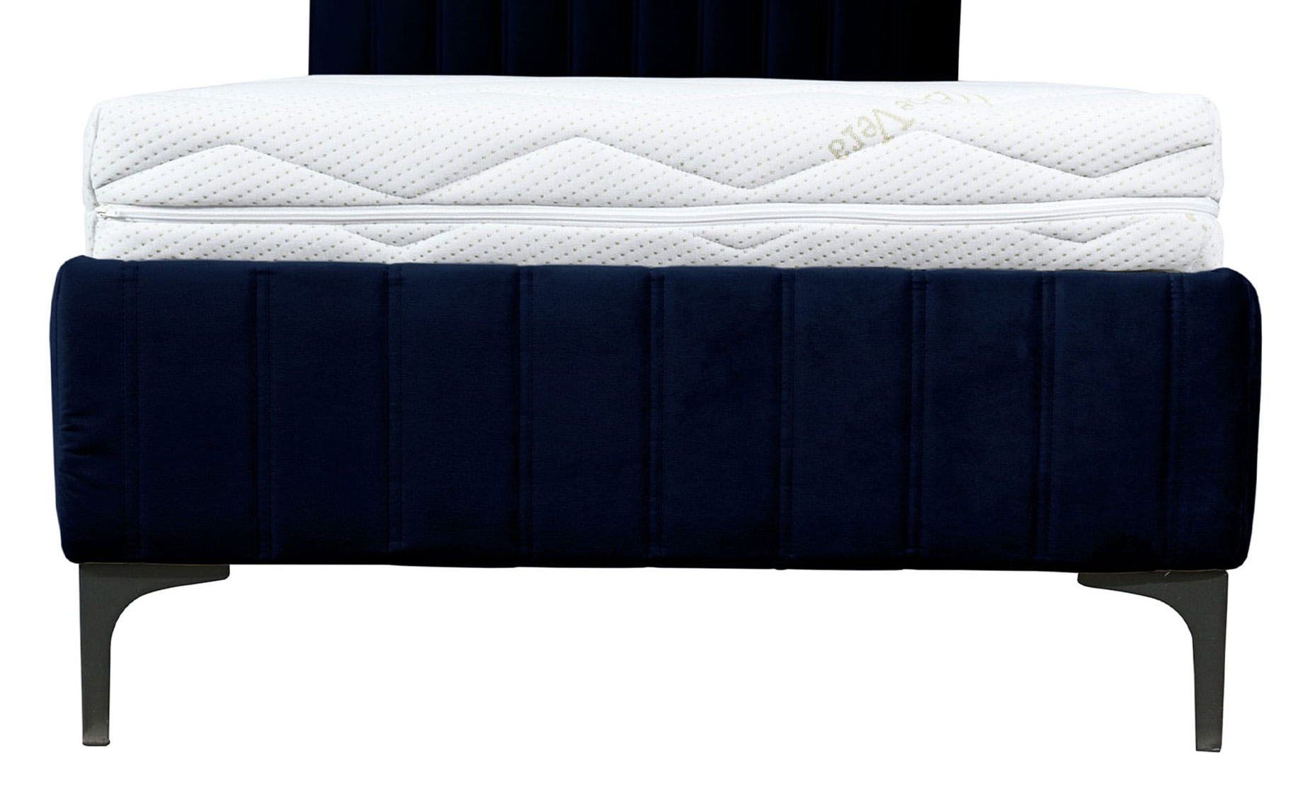 Avellino krevet s podnicom 175x211x118 cm plavi