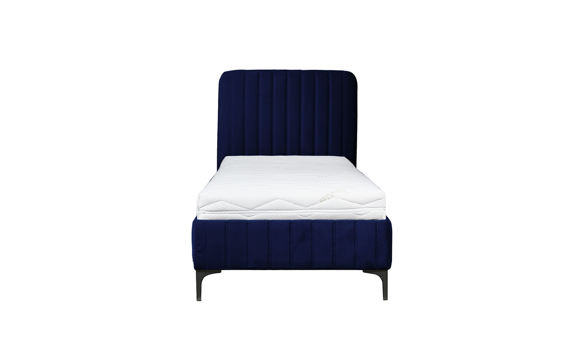 Avellino krevet sa podnicom 105x211x118 cm plavi