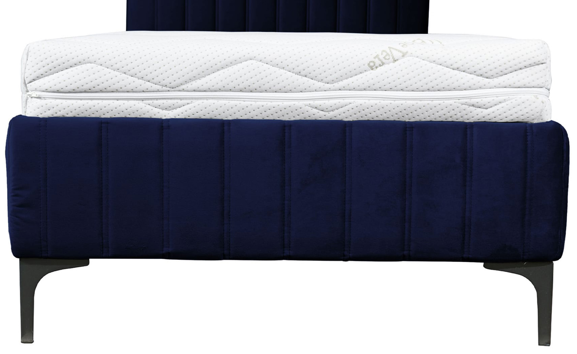 Avellino krevet sa podnicom 105x211x118 cm plavi