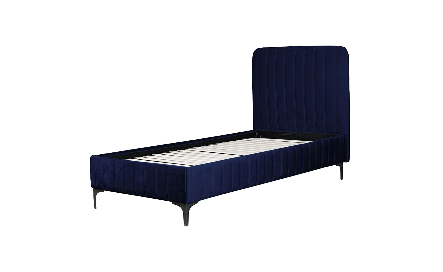 Avellino krevet sa podnicom 105x211x118 cm plavi