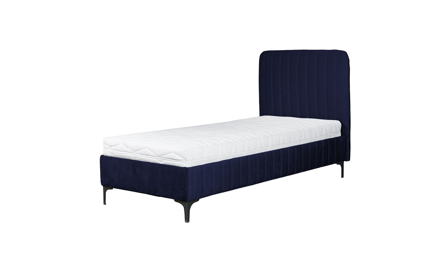 Avellino krevet sa podnicom 105x211x118 cm plavi