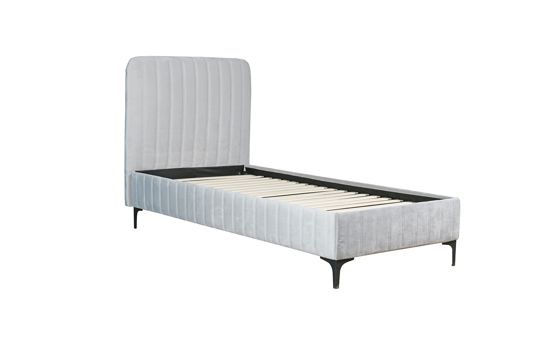 Avellino krevet s podnicom 105x211x118 cm sivi