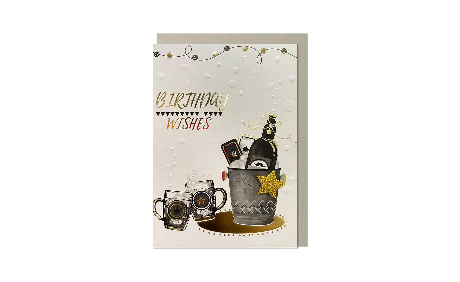 Čestitka Male Bday 12x17cm više vrsta