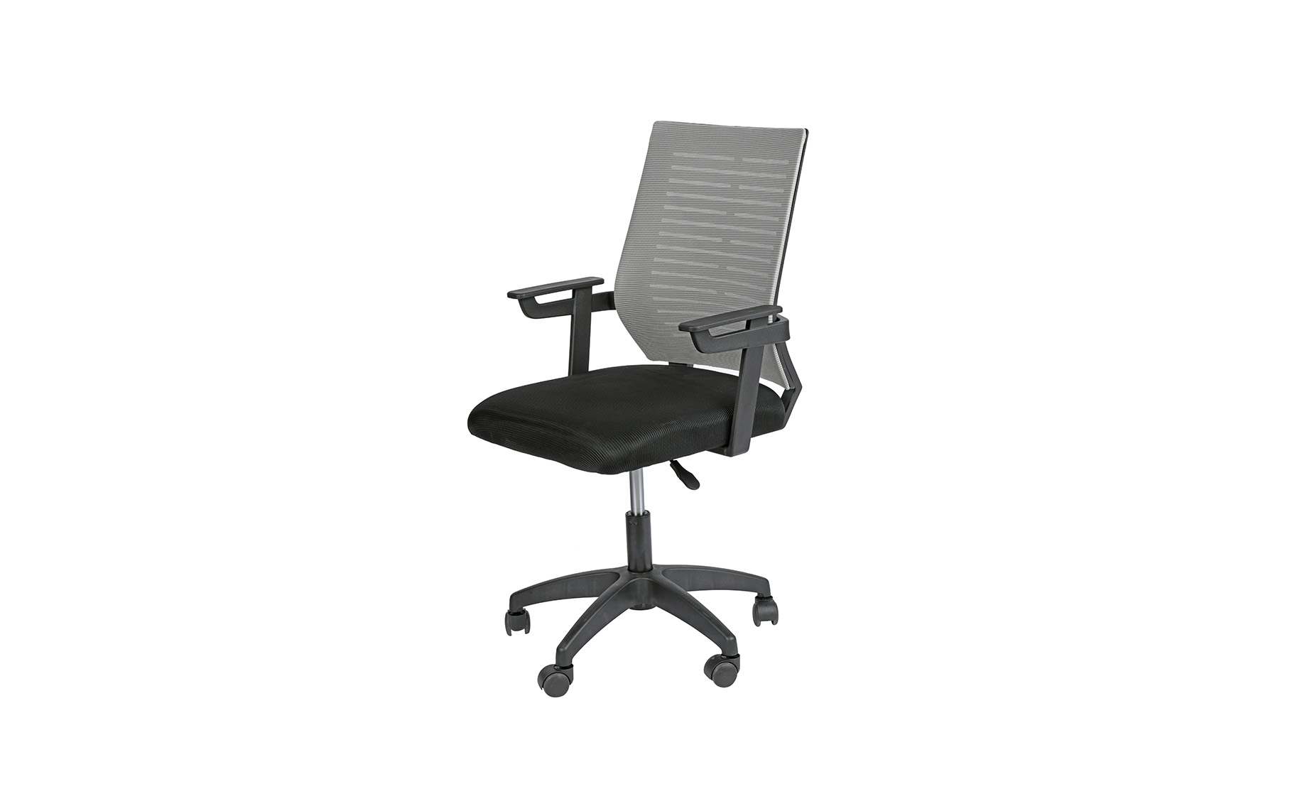 Lennox kancelarijska stolica 45x44x89-96 cm crno siva