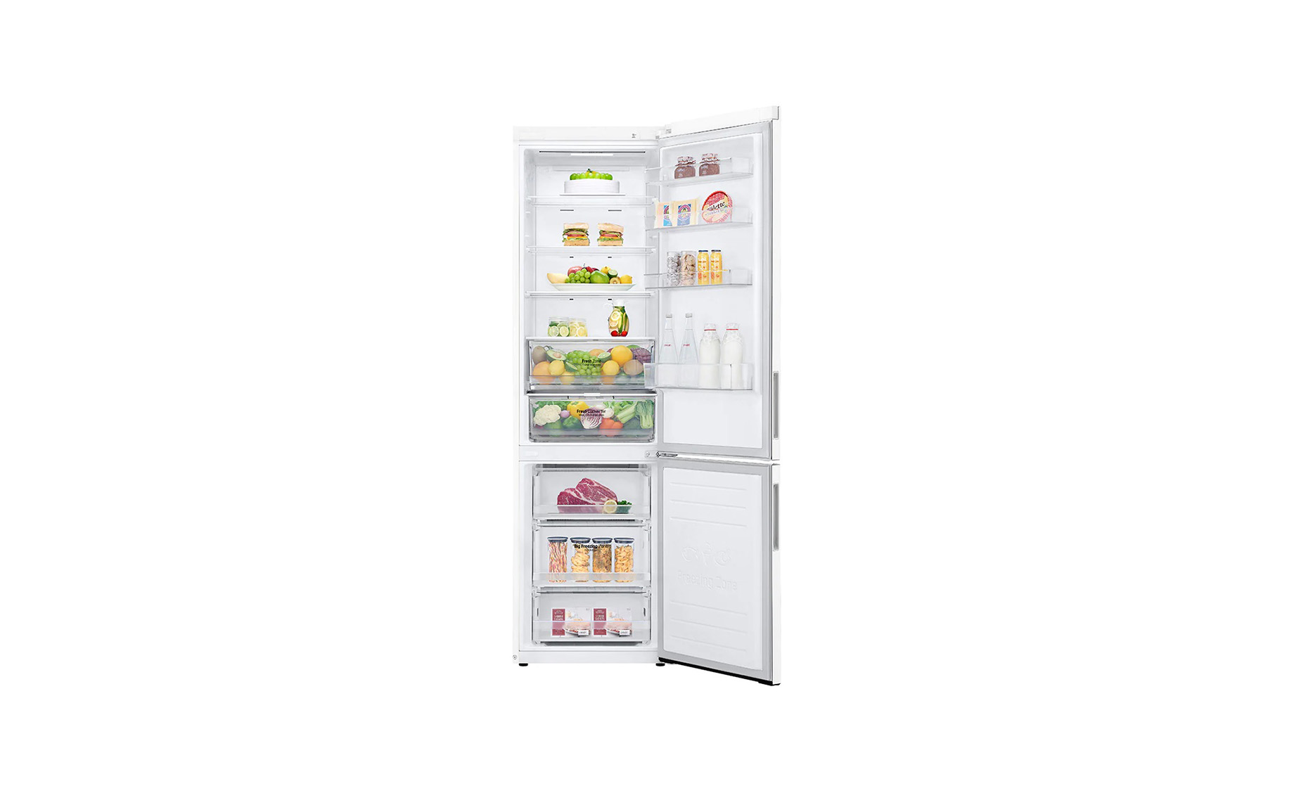 LG GBP62SWXCC1 kombinovani frižider