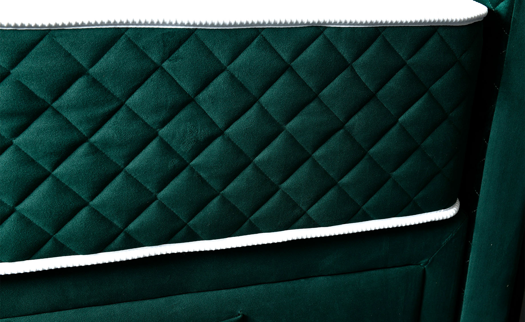 Manhattan boxspring krevet 160x210x122cm zeleni