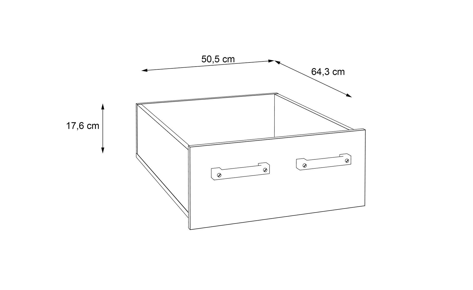 Clif fioka 54x67x24 cm
