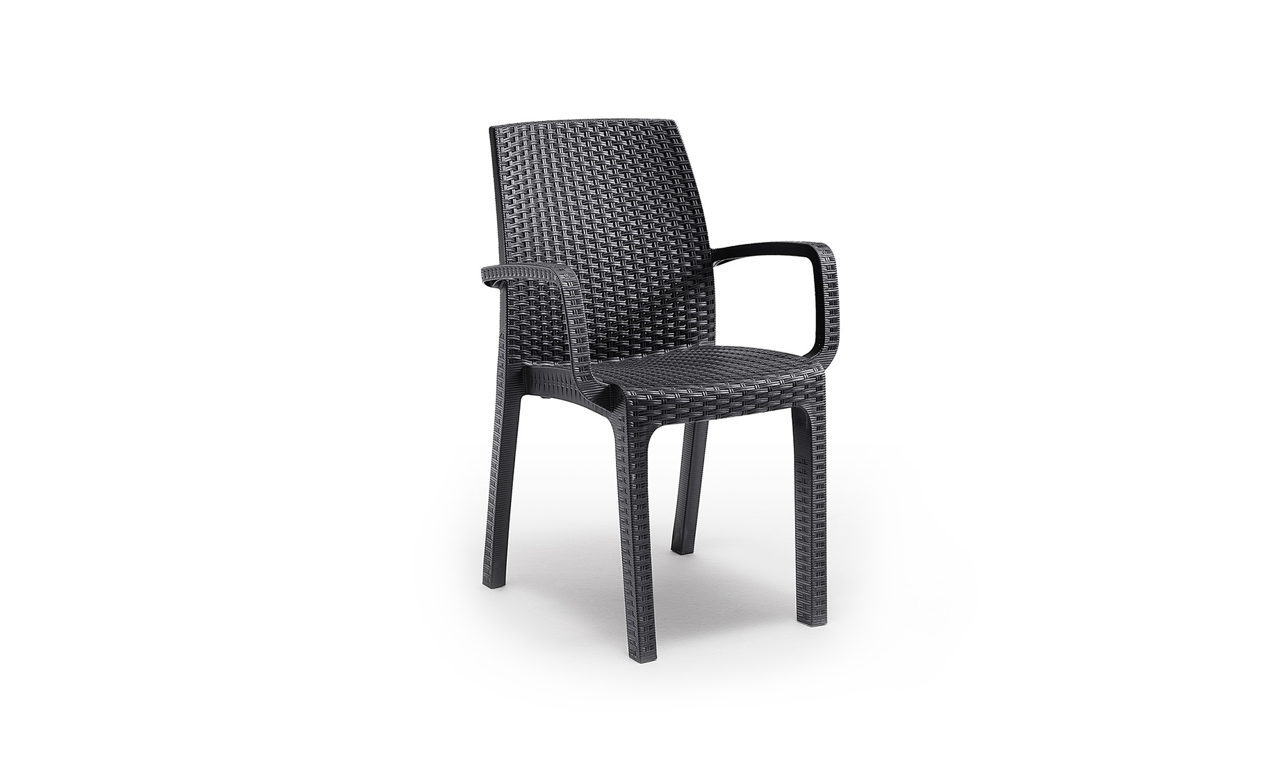 Verona baštenska stolica 56x57x82cm siva