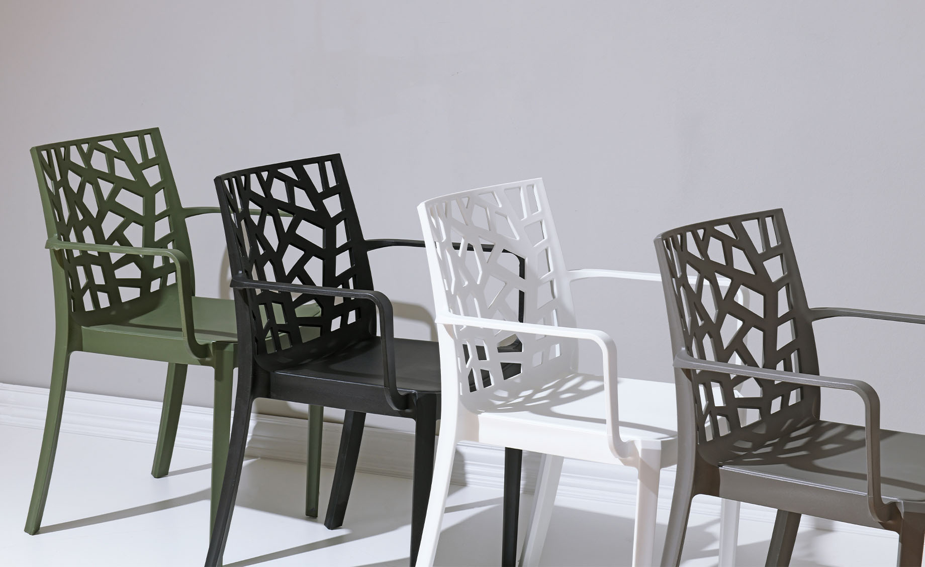 Matrix stolica 58x55x82 cm siva