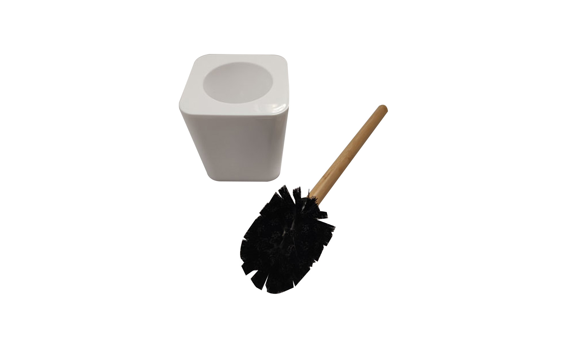 Držač i wc četka Diana beli