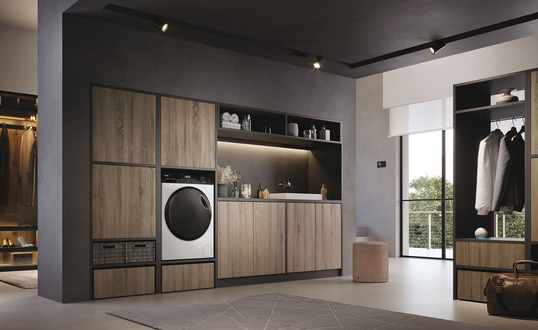 Haier HWD80B14959U1S mašina za pranje i sušenje veša