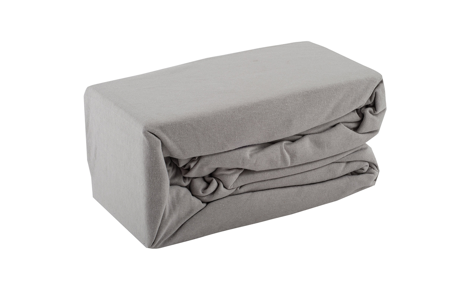 Jersey plahta s gumicom 140x200cm siva