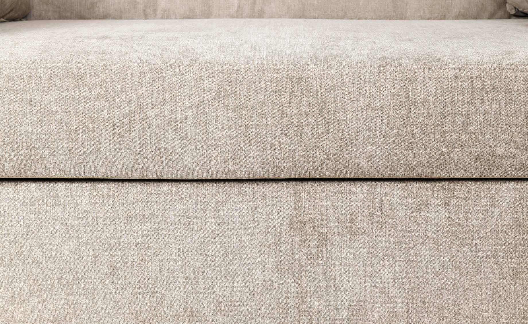 Berlin Luxe dvosjed s ležajem bež 158x98x90 cm