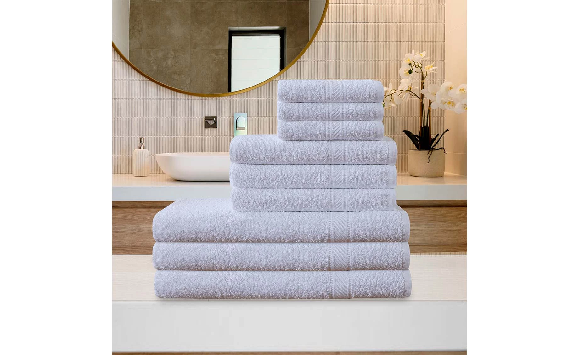 Peškir Dion 50x90cm beli