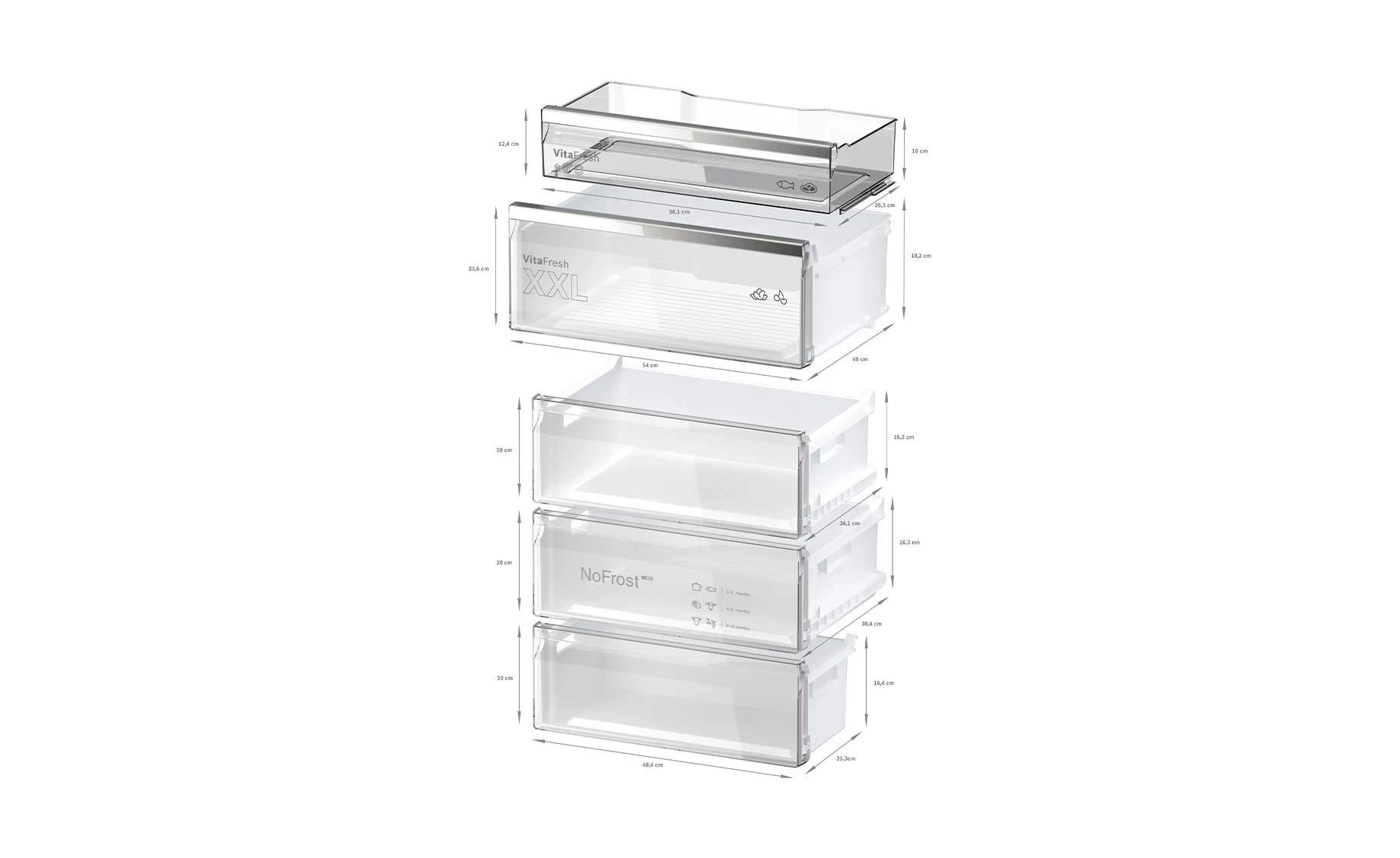 Bosch KGN49LBCF kombinovani frižider