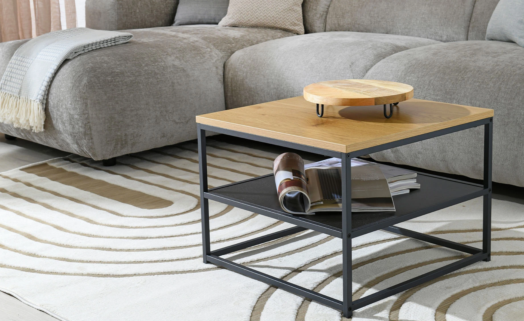 Luzzi ugaona garnitura bež leva 280x165x73 cm