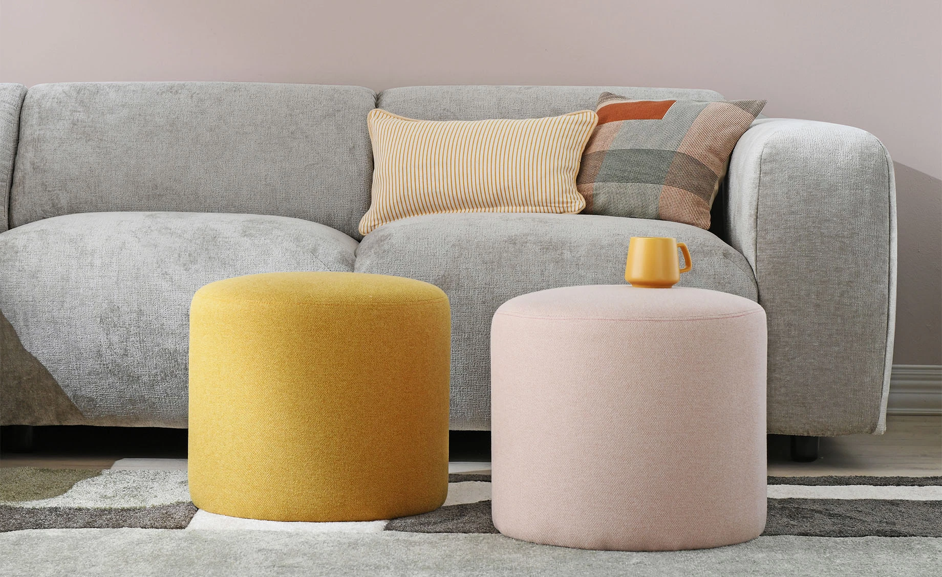 Luzzi ugaona garnitura bež leva 280x165x73 cm