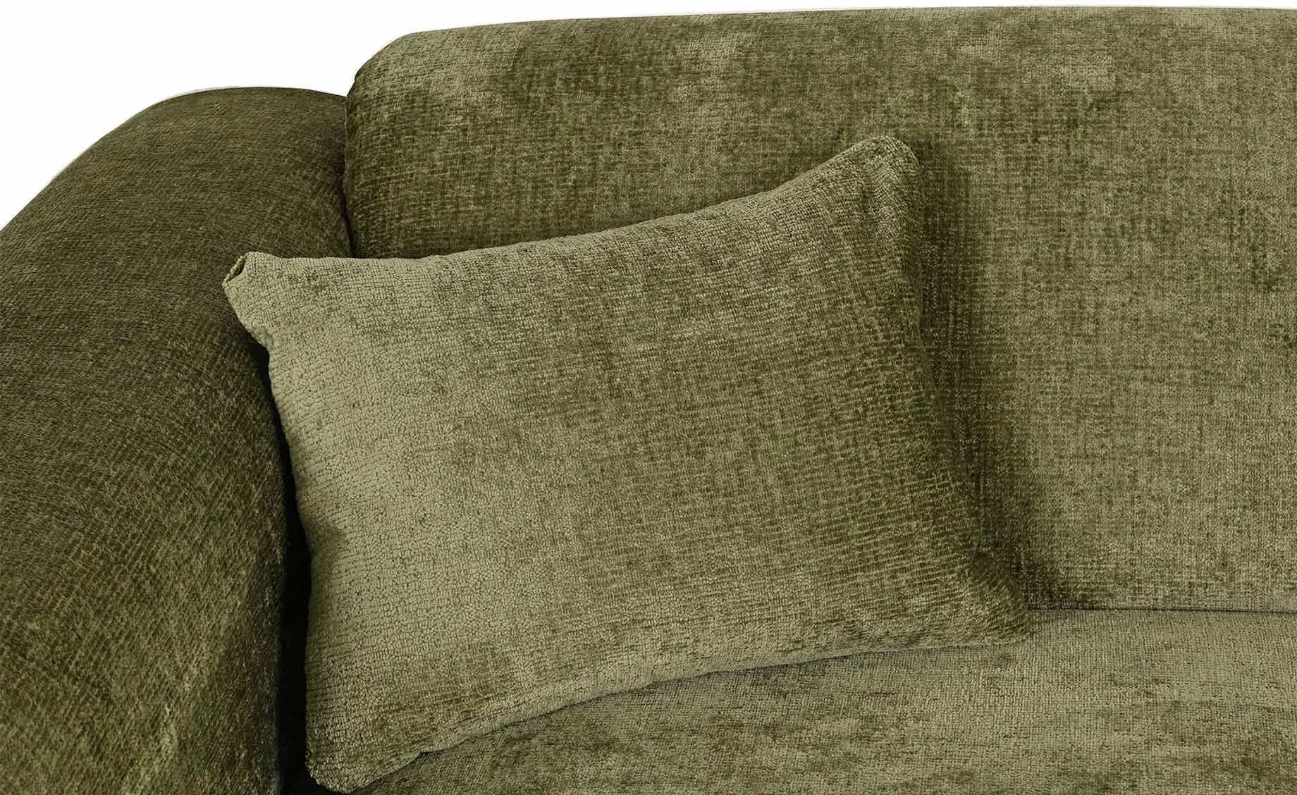 Luzzi ugaona garnitura zelena desna 280x165x73 cm