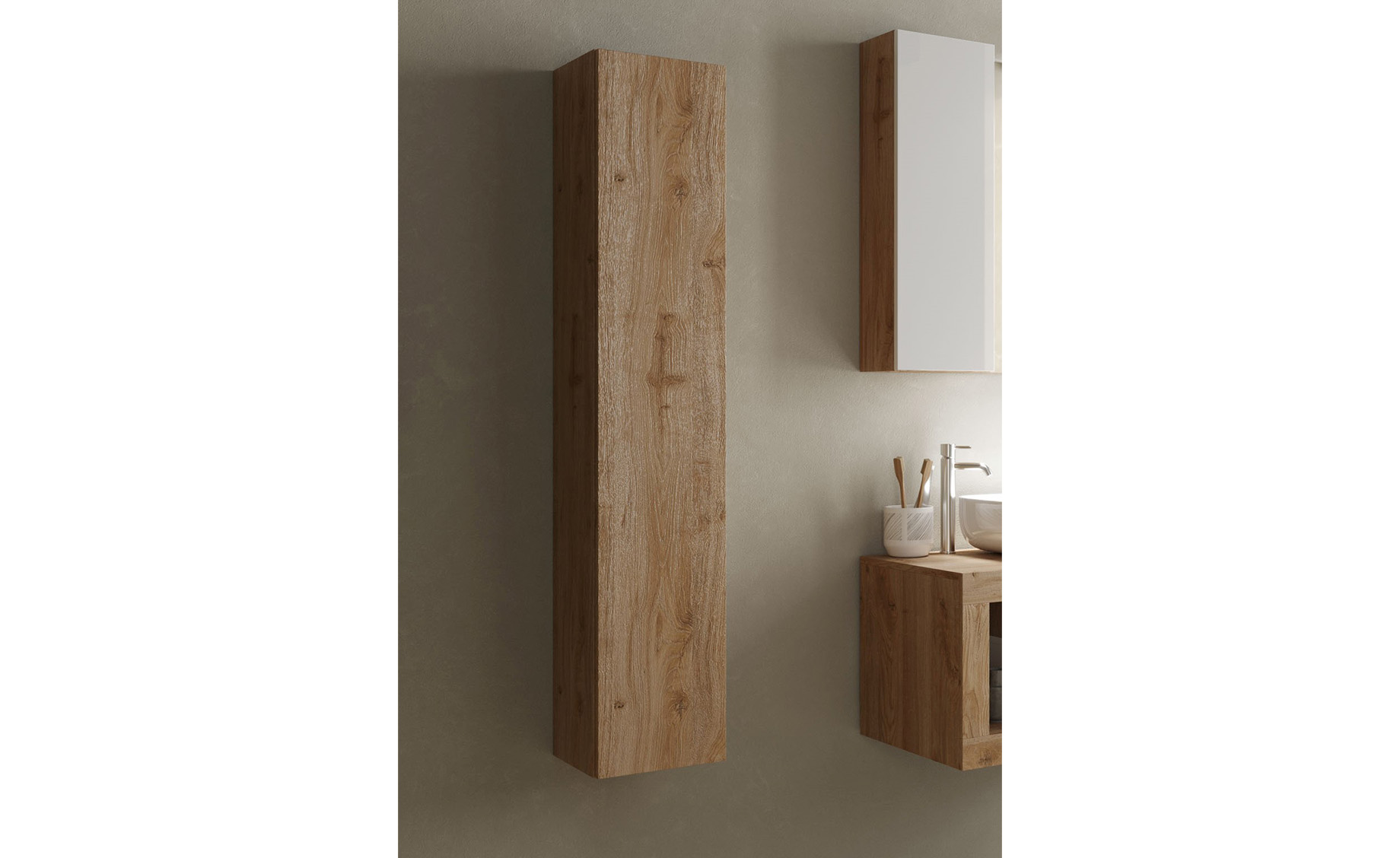 Hamburg viseći ormar 1 vrata 26x26x138 cm