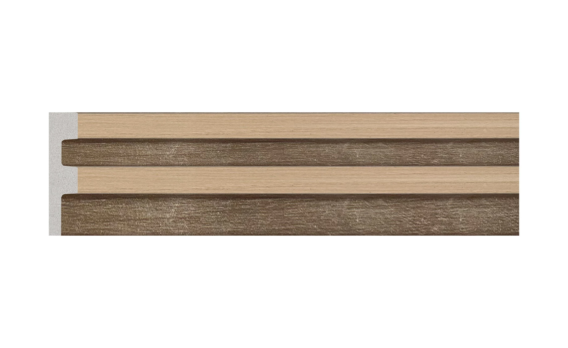 Desna završna letvica basic s line natural 1,2x5,2x265cm | Emmezeta webshop