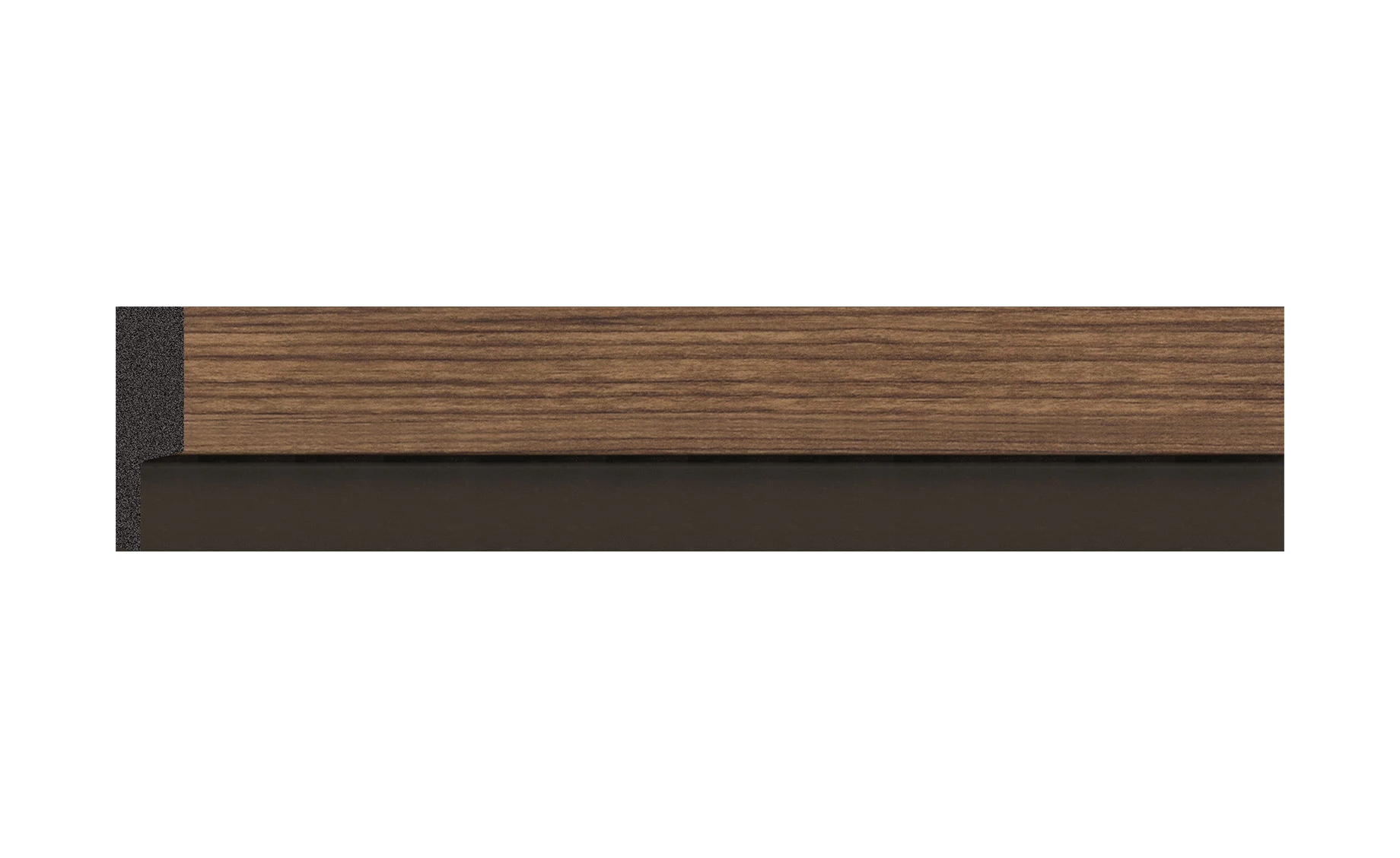 Leva završna letvica basic m line mocha 1,2x4,24x265cm