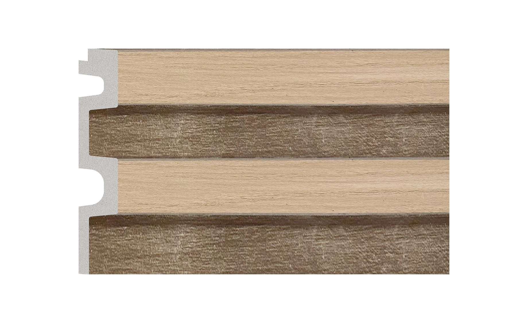 Deko panel 3d basic l line natural 2,1x12x265cm