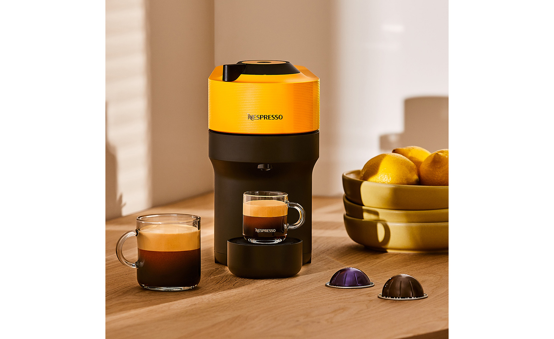 Nespresso VERTUO POP ŽUTI aparat za kafu