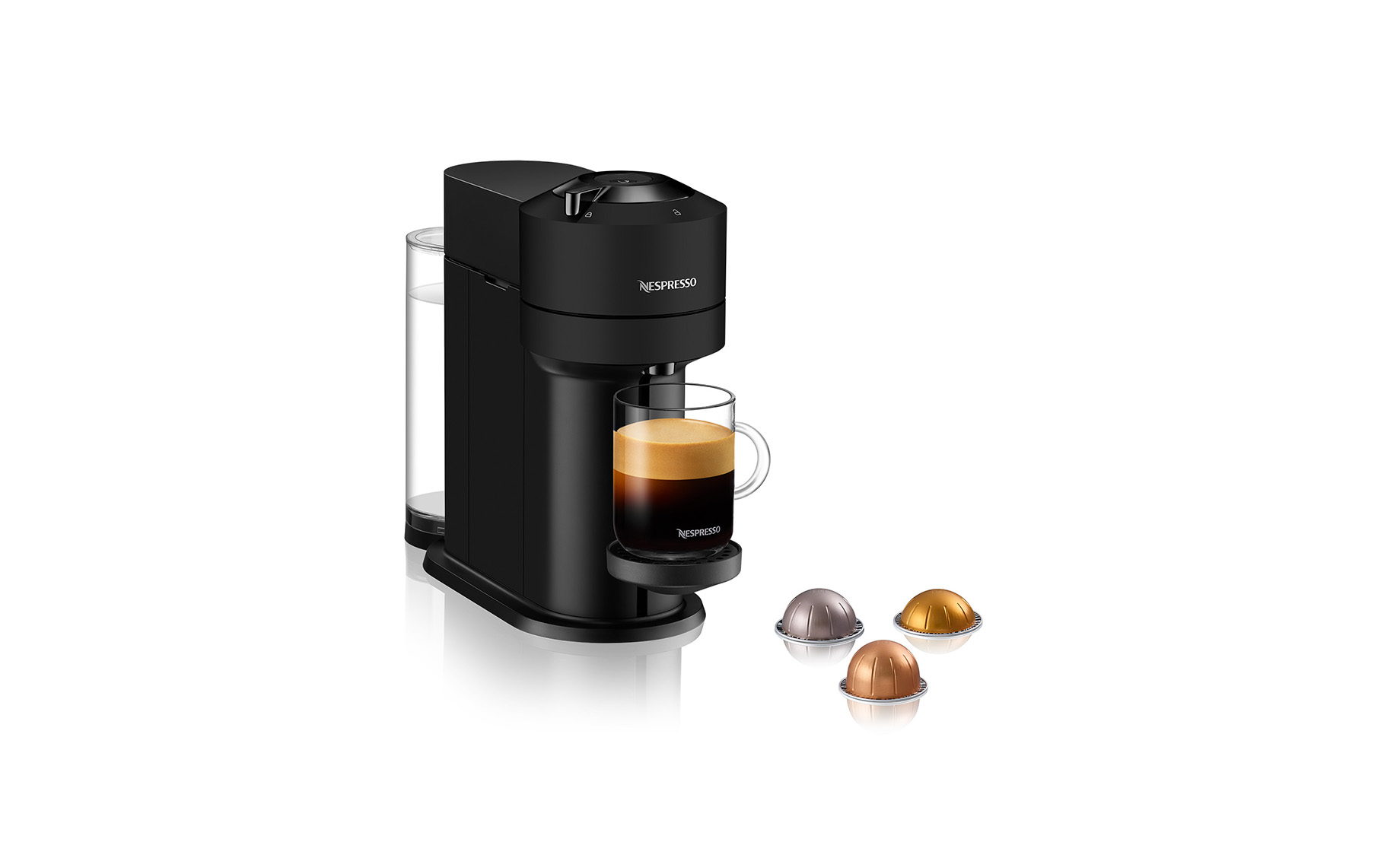 Nespresso VERTUO NEXT mat crni aparat za kafu