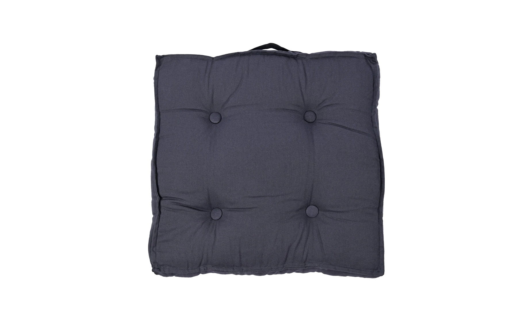 Podni jastuk Larisa 45x45x8cm tamno siva