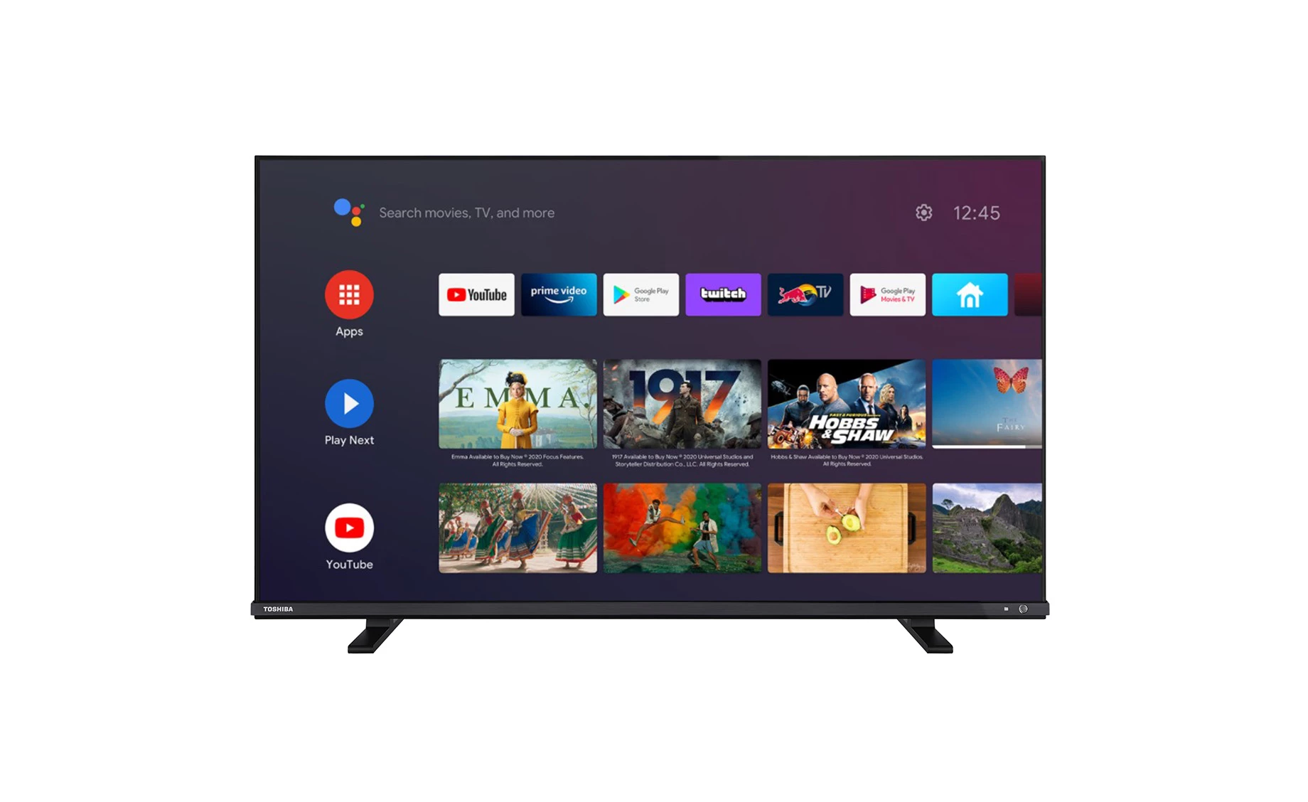 Toshiba 65QA5D63DG Ultra HD QLED TV  IZLOŽBENI ARTIKL