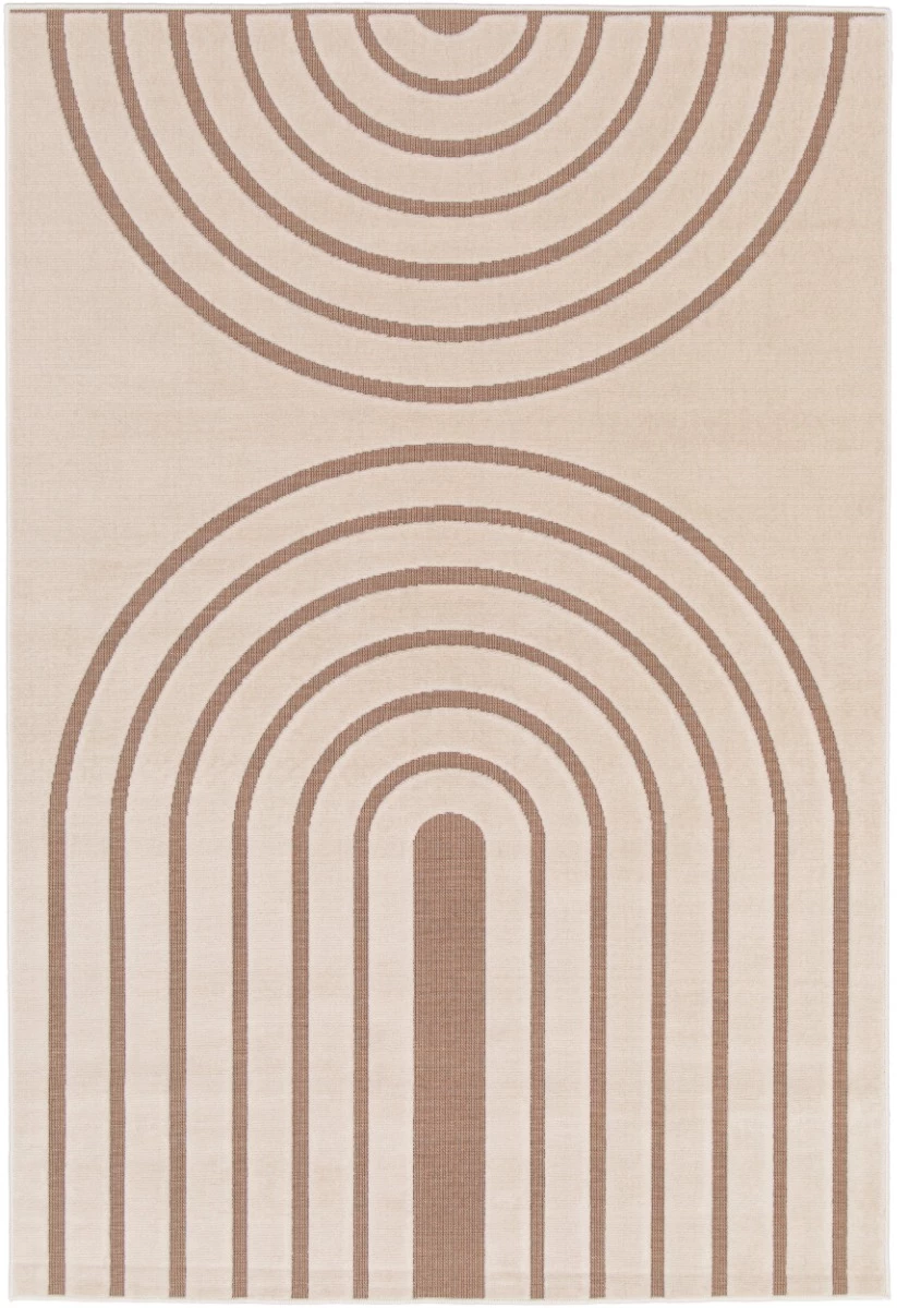 Tepih rey 120x170 cm bež