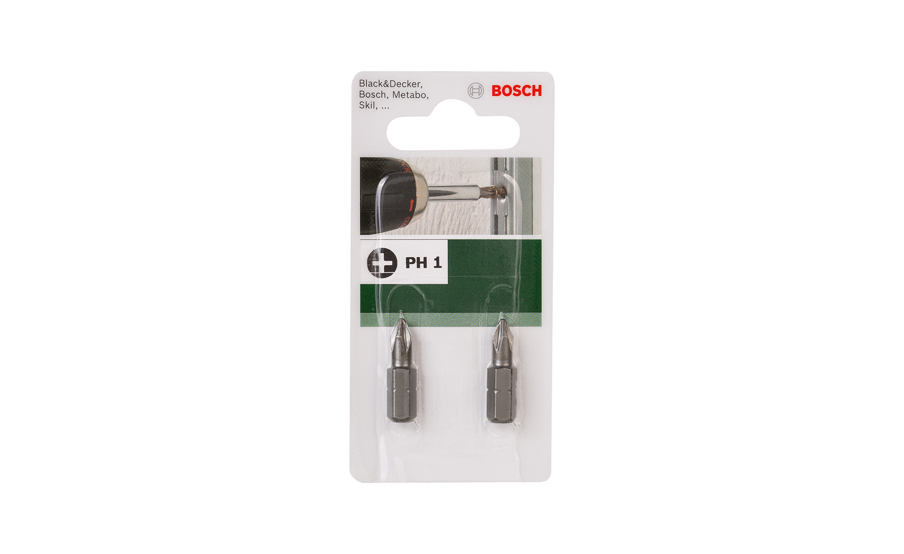 Bosch PH1 križni bit C6.3 25mm , 2609255913