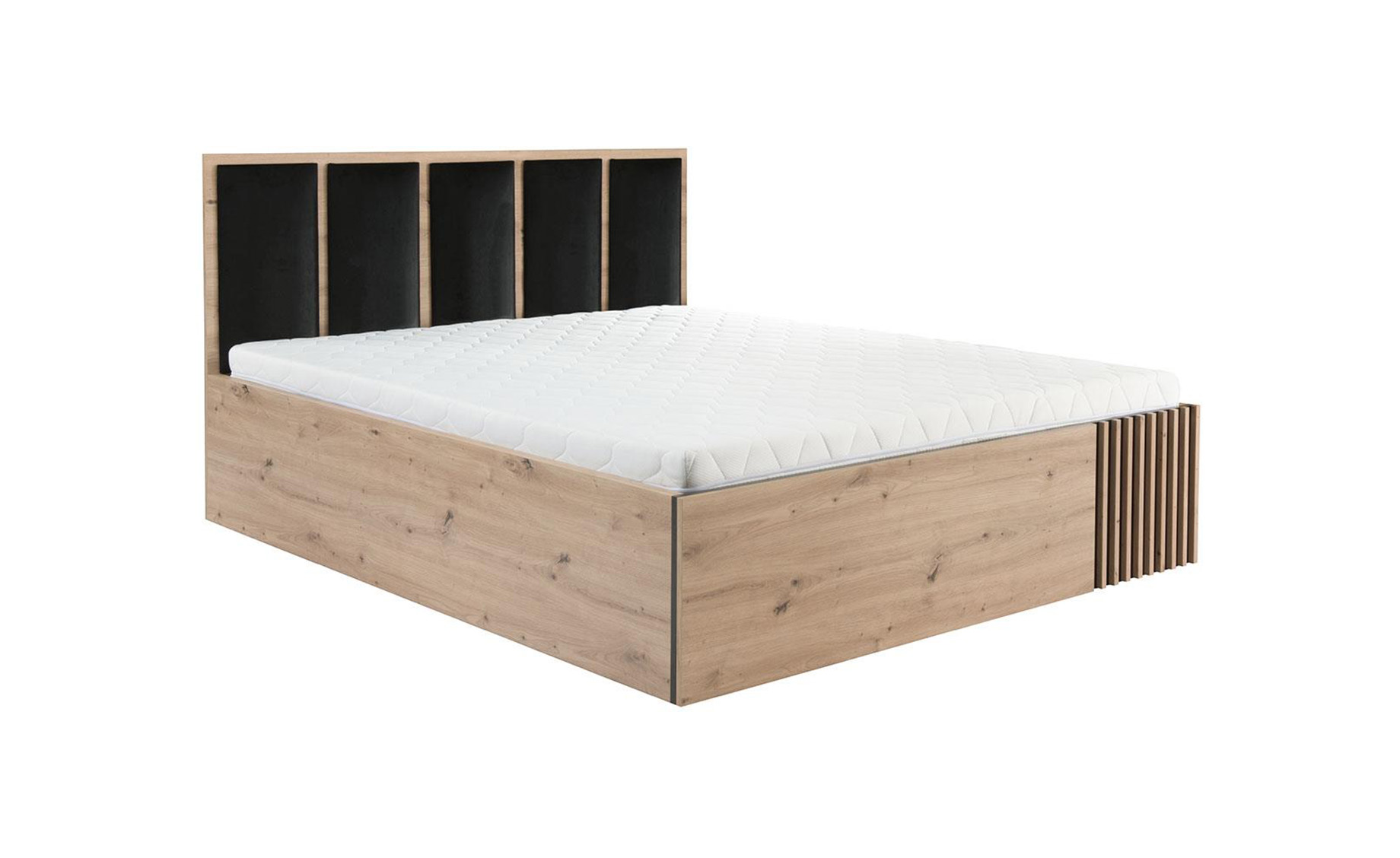 Cali krevet sa podnicom 167,3x209x100 cm artisan/crni